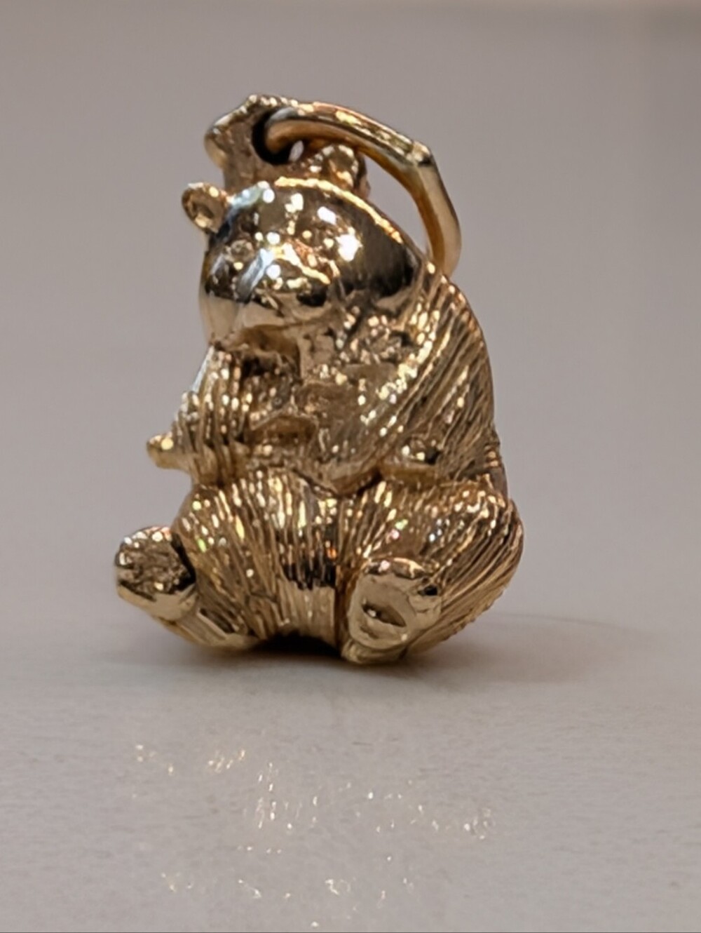 10 Karat Gold Rembrandt 3D Panda Bear Pendant